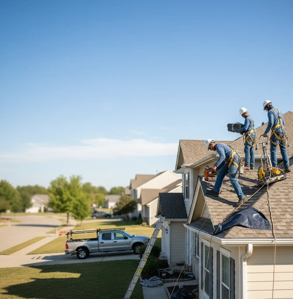 Shingle Replacement in Brooklyn, IA
